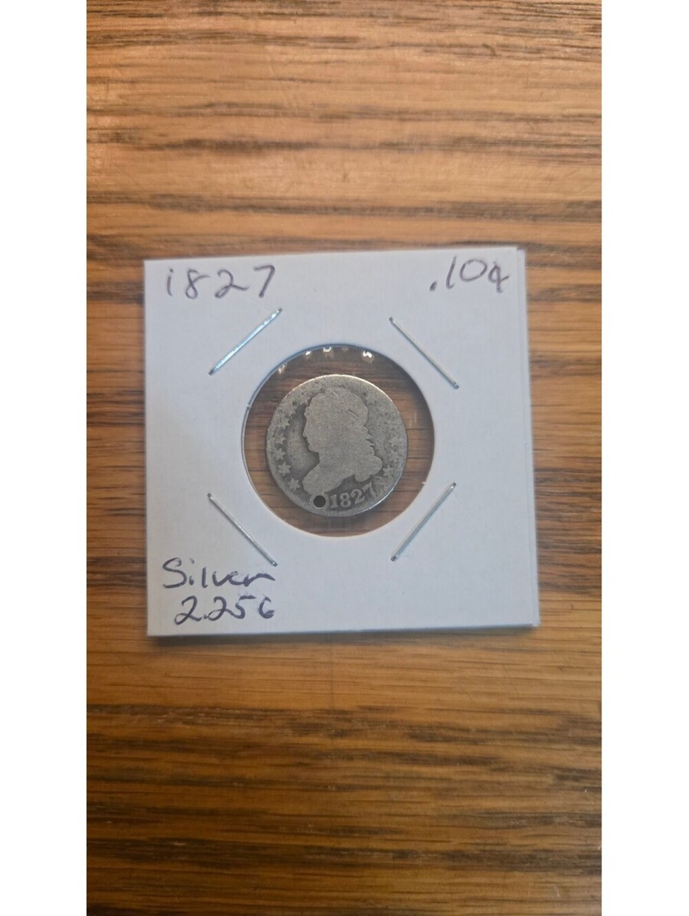 1827 Capped Bust Silver Dime